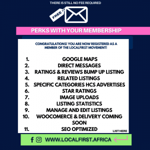 how to add a listing local first category