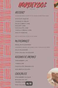 hardekool menu local first sebenza