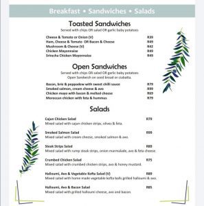 kc's coffee shop menu playground play area fresh food local first